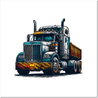 Truck Tractor Posters and Art